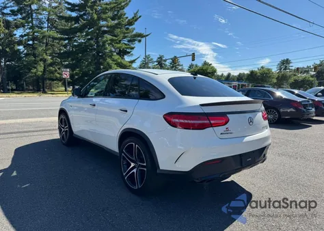 2019 Mercedes-Benz Gle Coupe 43 Amg из США, поврежденный, VIN 4JGED6EB8KA149160